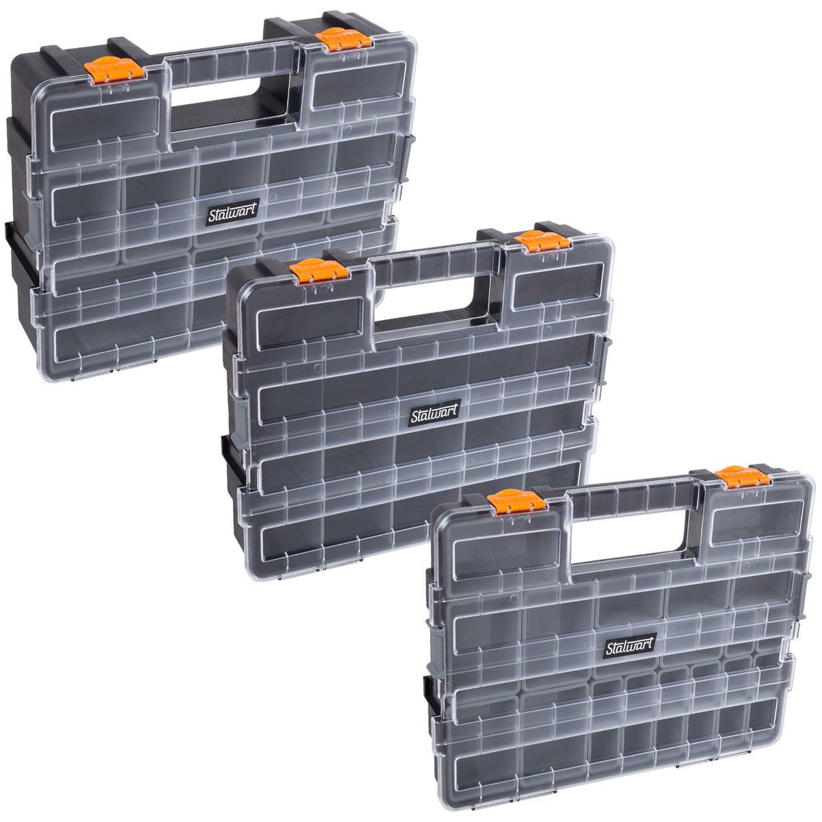 3-Tier Interlocking 52-Compartment Organizer