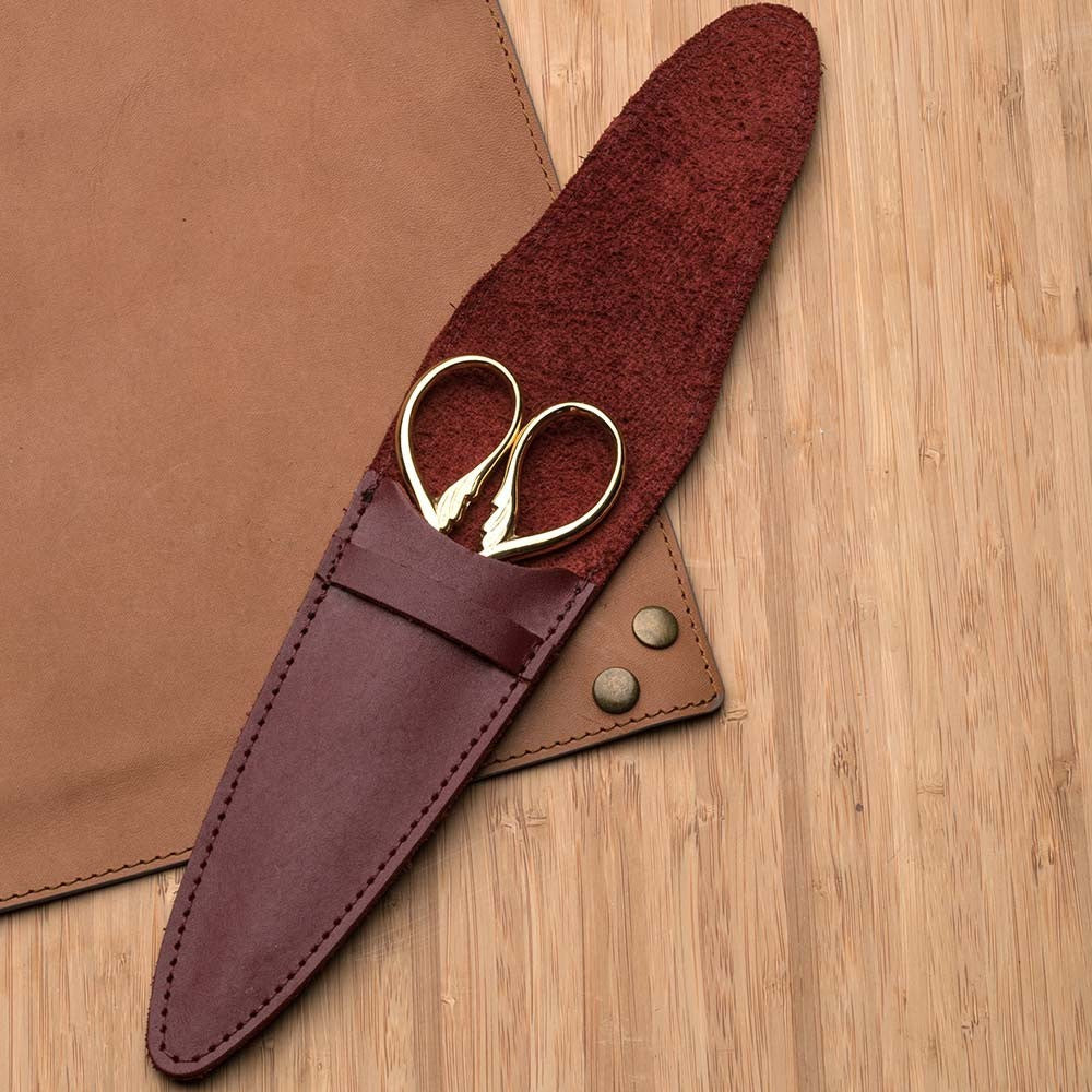Burgundy Leather Case