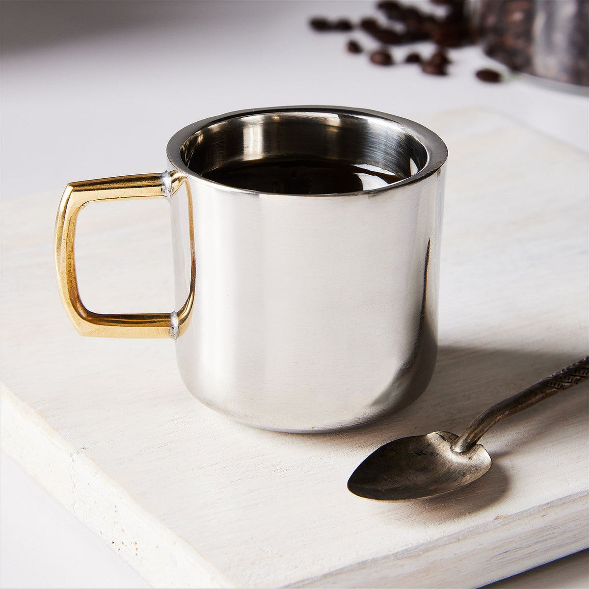Double Walled Stainless Espresso Cup