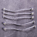 Set of 5 Replacement Wicks for Victorian-Style Glass Oil Lamp