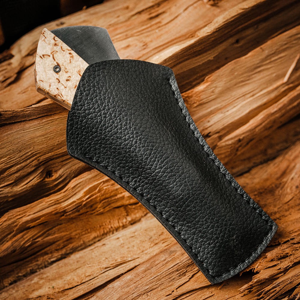 French Birchwood Pocket Knife