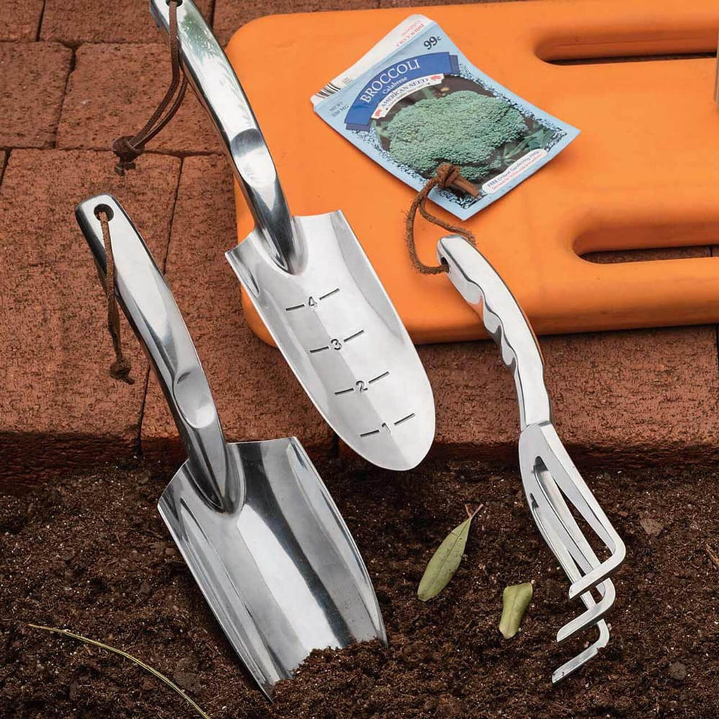 Polished Cast-Aluminum Wide Trowel