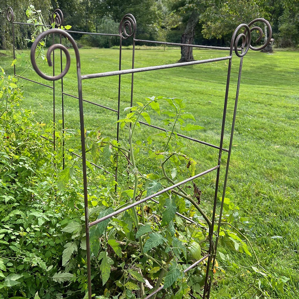 Tall 47” High Iron Garden Hurdles , Set of 4