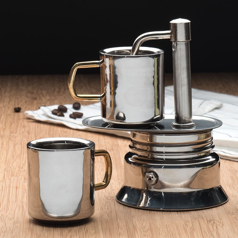 Double Walled Stainless Espresso Cup