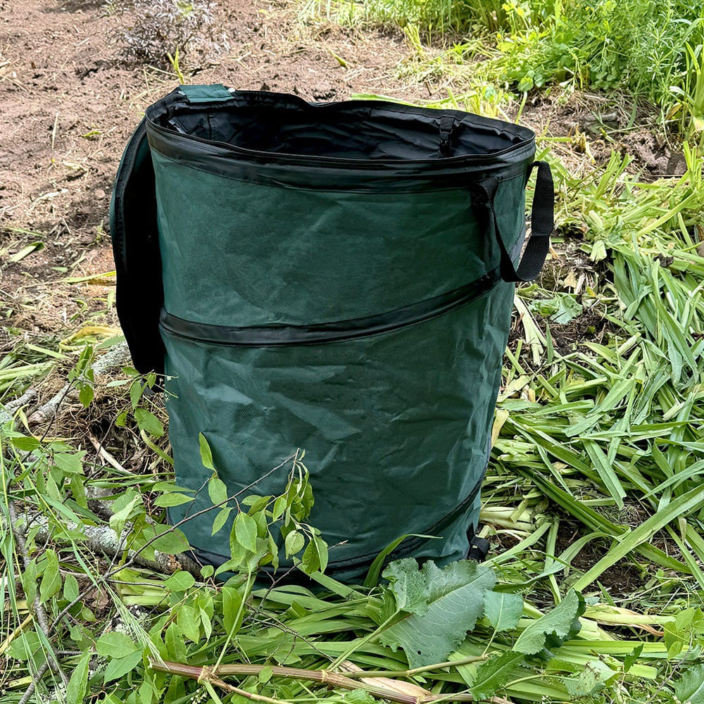 All-Purpose Convenient, Collapsible Trash Can