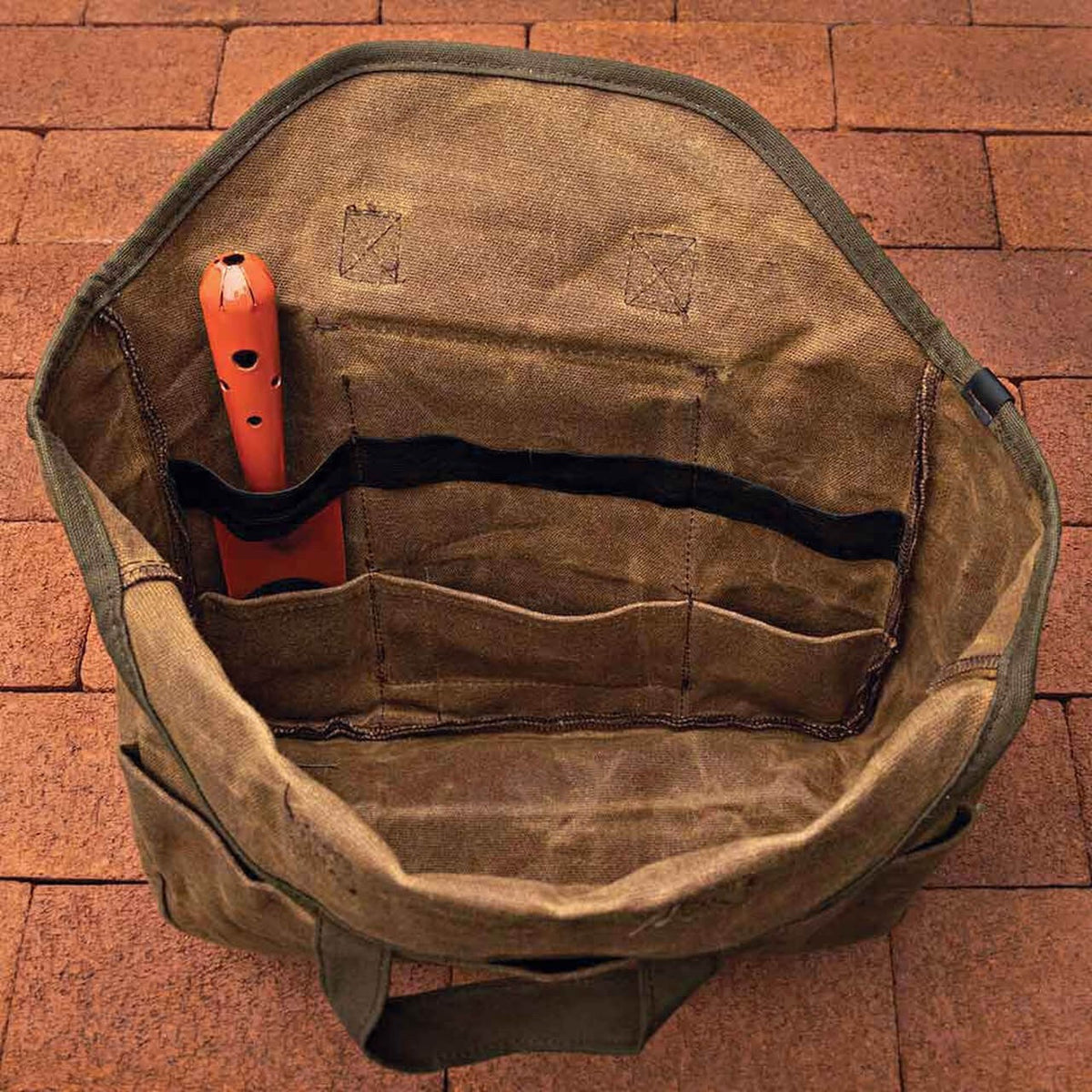 Waxed Cotton Gardening Tote