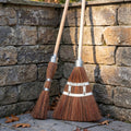 Two Long-Lasting Garden Brooms