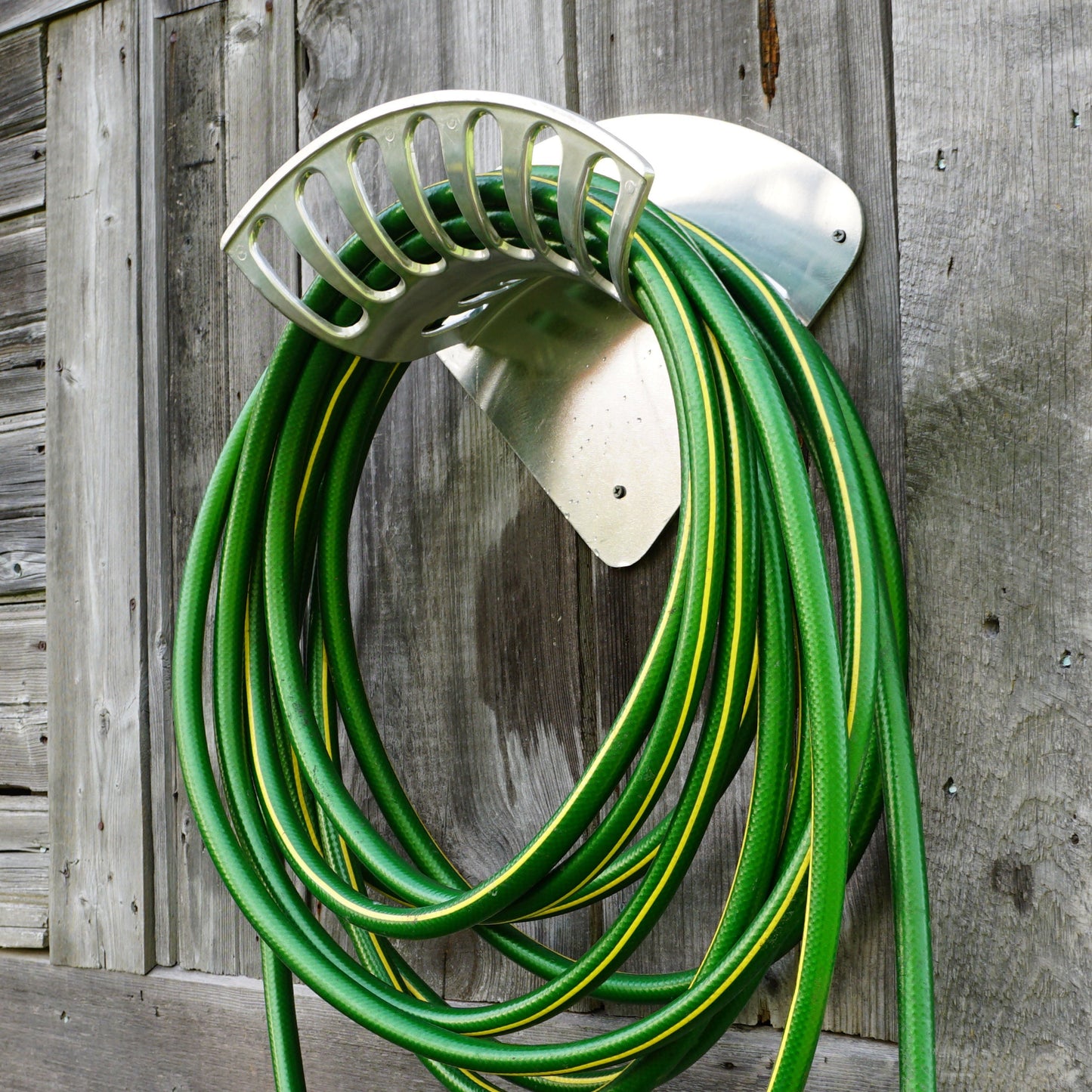 Cast Aluminum Hose Rack - 16" Wide