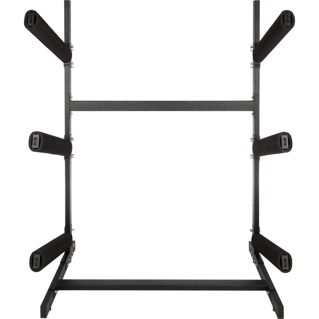 Freestanding Outdoor 3-Level Kayak and Canoe Rack