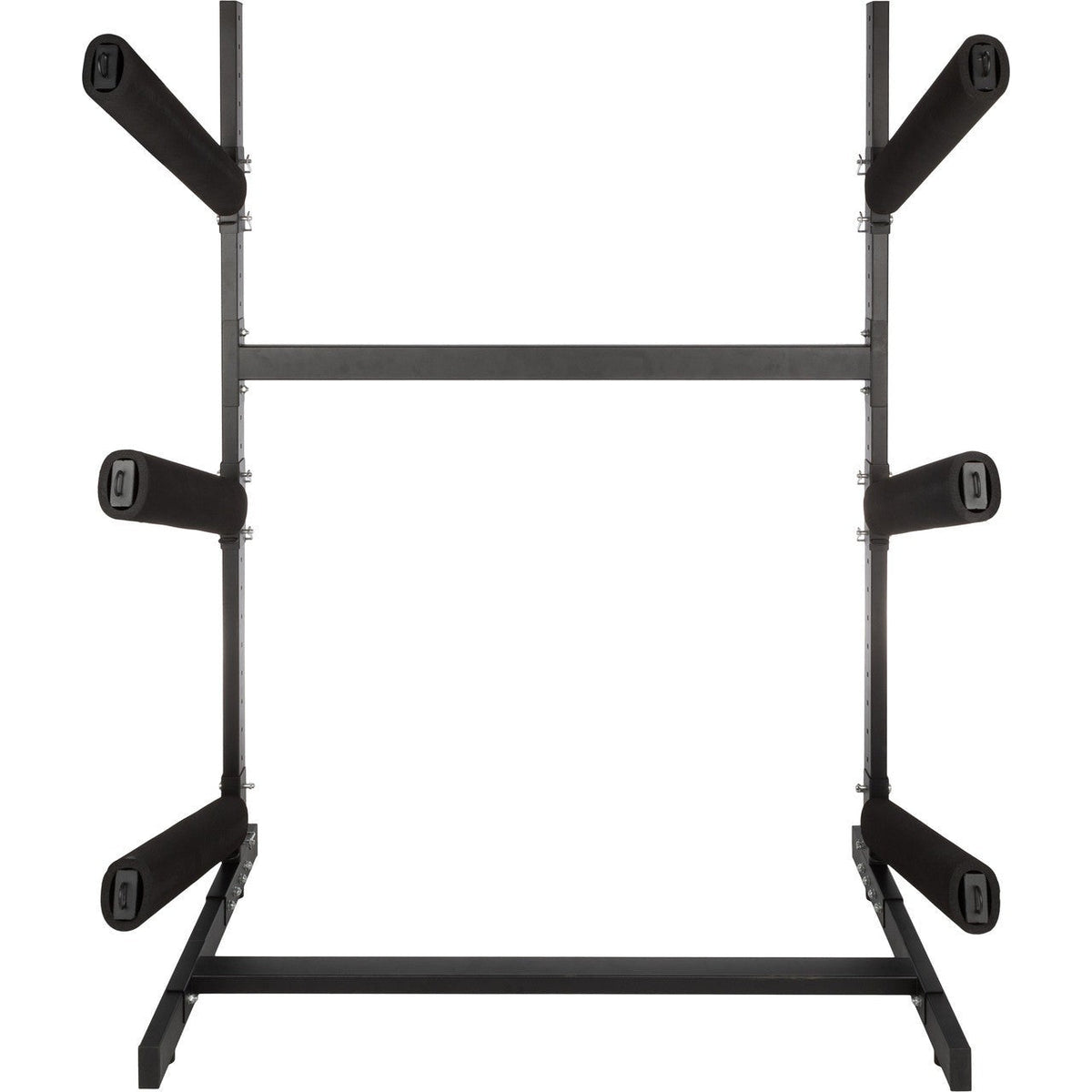 Freestanding Outdoor 3-Level Kayak and Canoe Rack