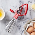 Italian-Made Hand Mixer - Red