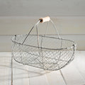 Medium Galvanized Basket