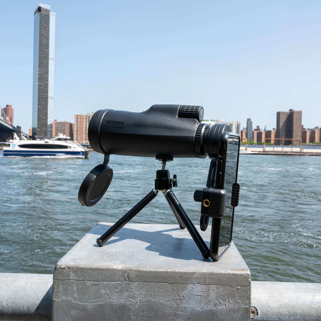 12x Monocular with Tripod & Phone Holder