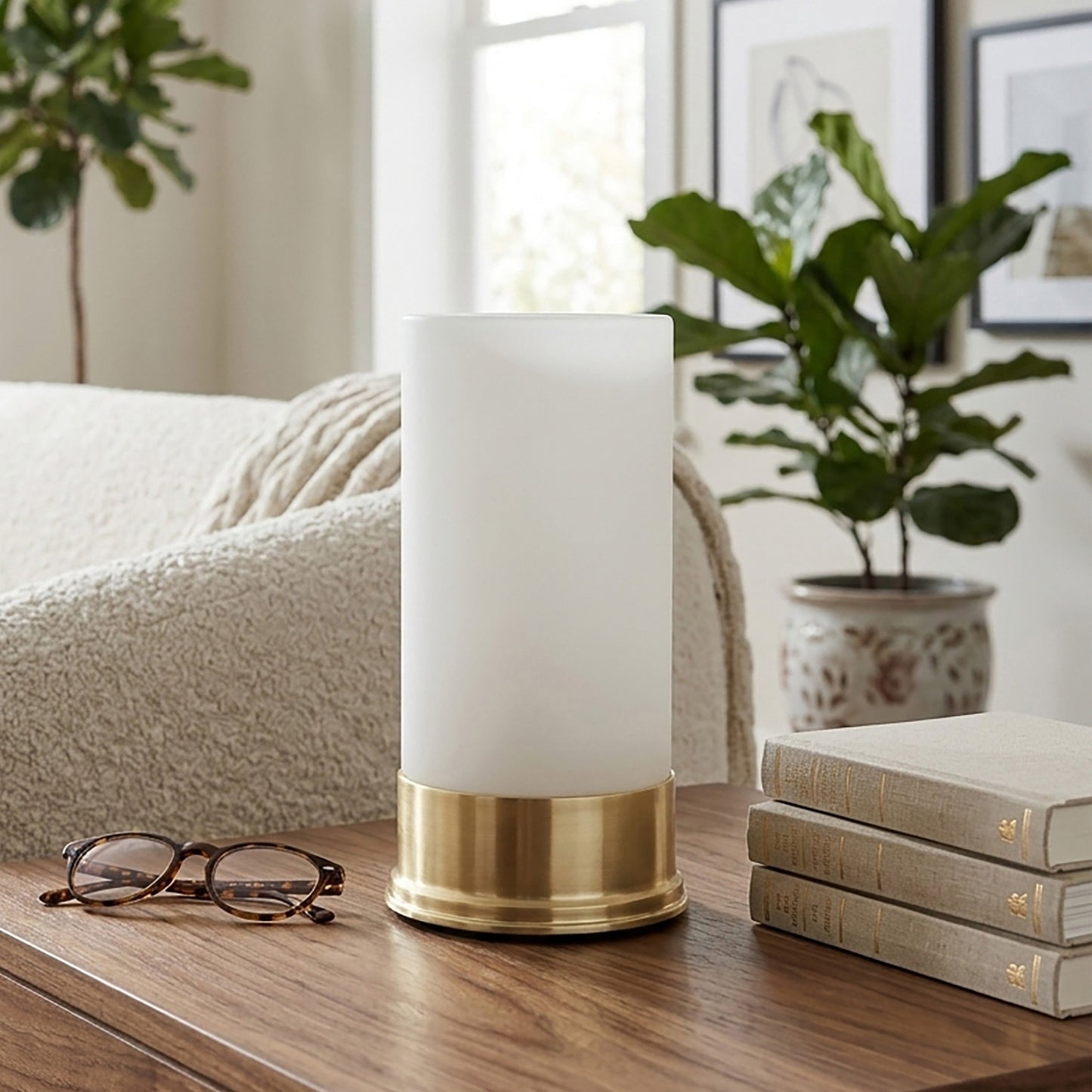 LED Mid-Century Lamp