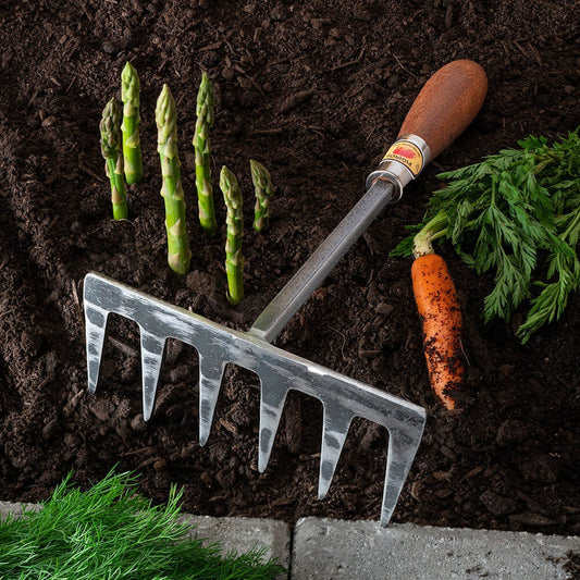 Red Pig Hand Rake