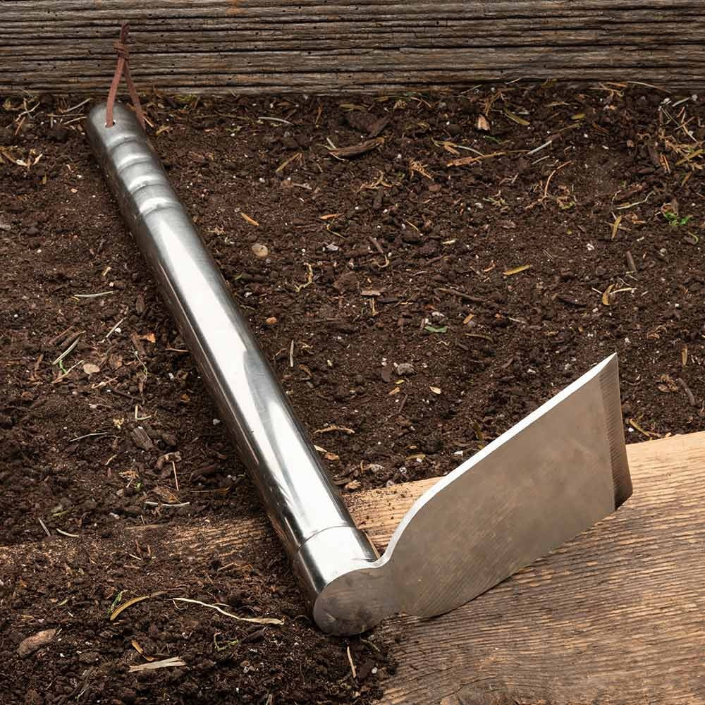 Indestructible Stainless-Steel Hoe & Cultivator Set