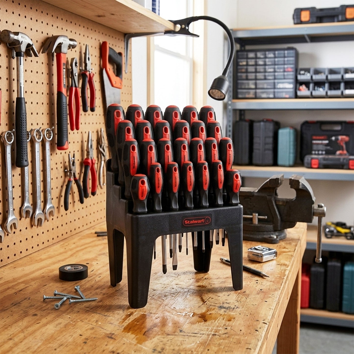 26-Piece Screwdriver Tool Set & Stand