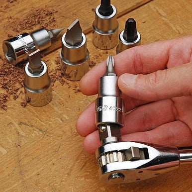 1 Pack of Heavy Duty Socket Drives (Set of 6)