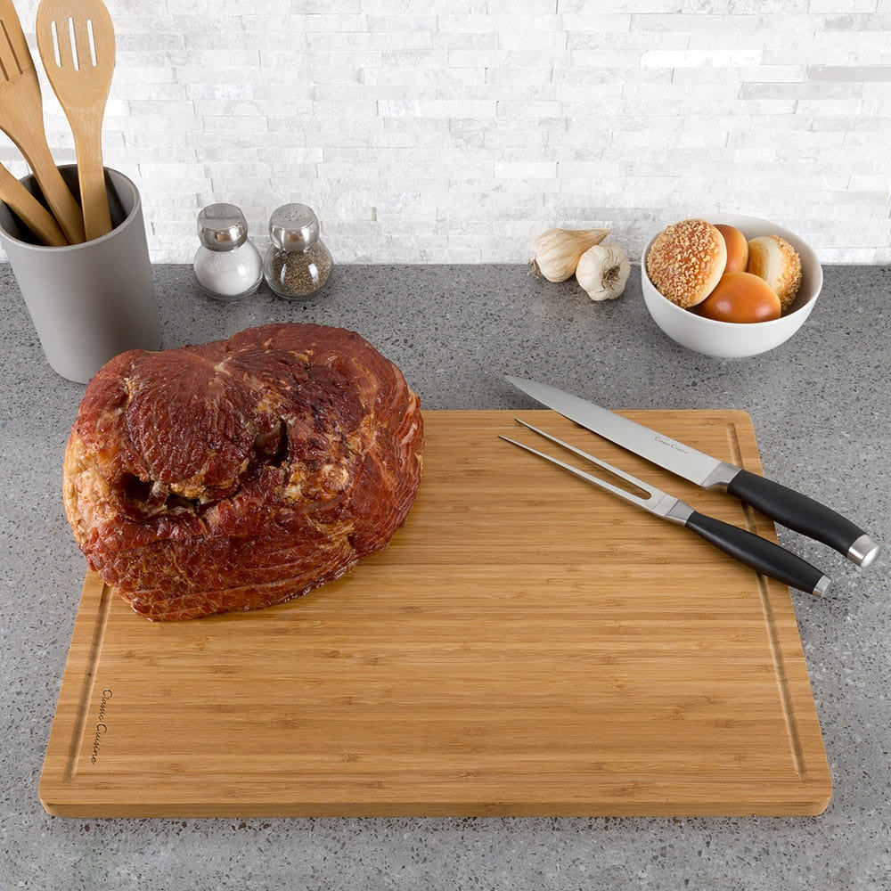 Extra-Large Bamboo Cutting Board