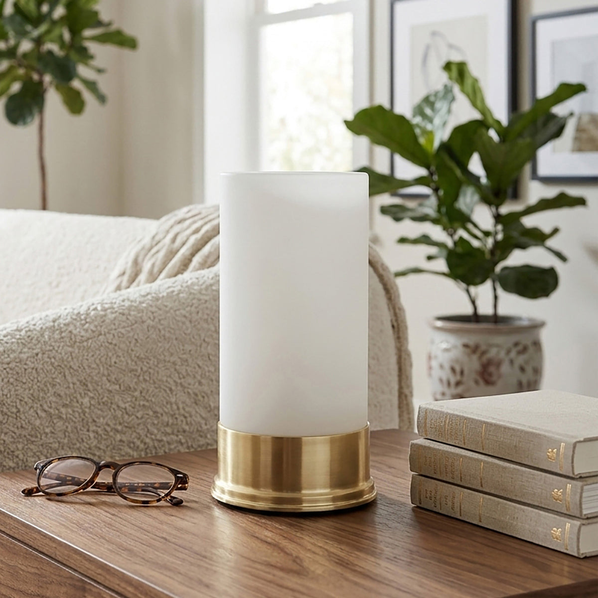 LED Mid-Century Lamp