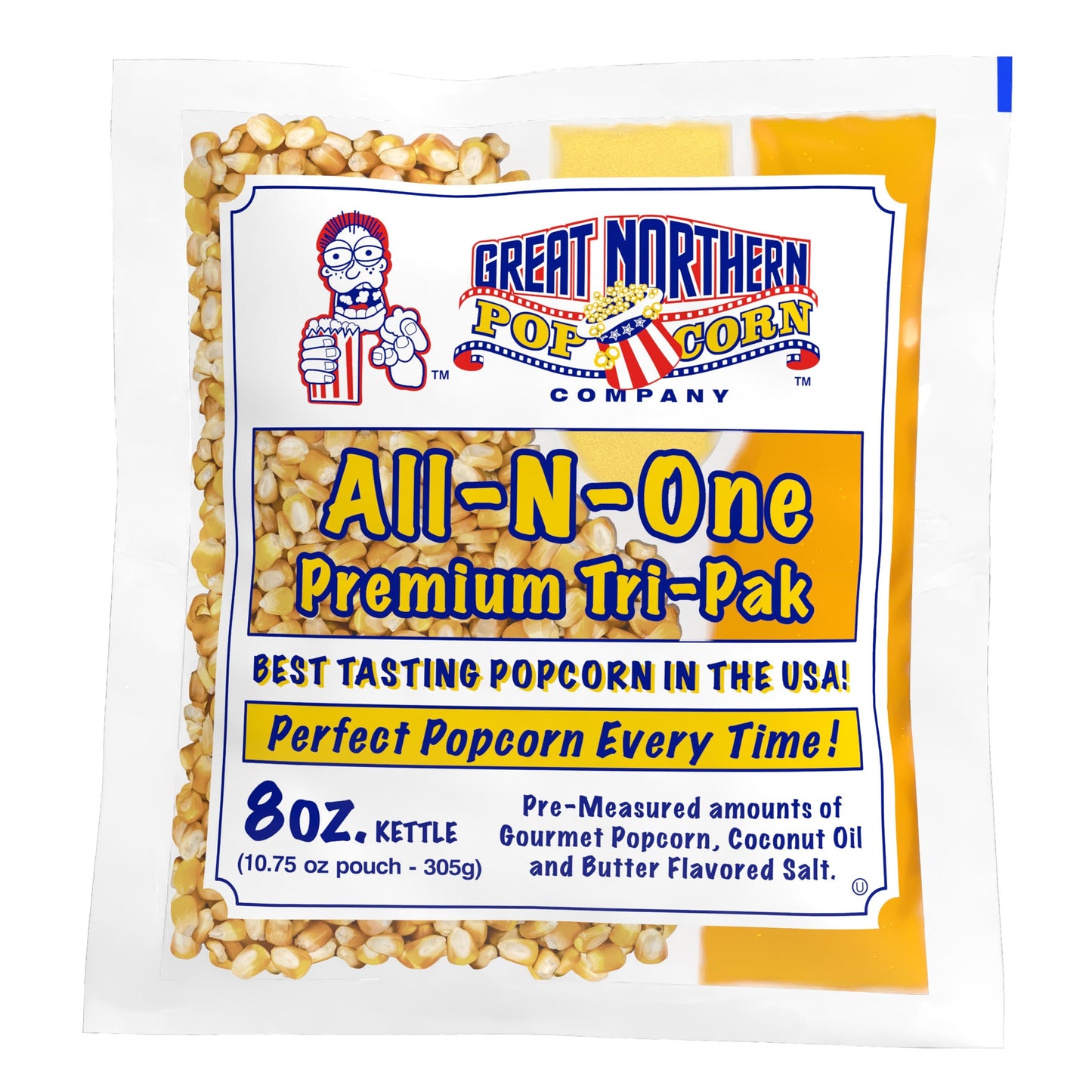 8 Oz. Popcorn Packs - 12 packs