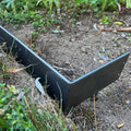 Cor-Ten Steel Lawn Corners (Set of 2)