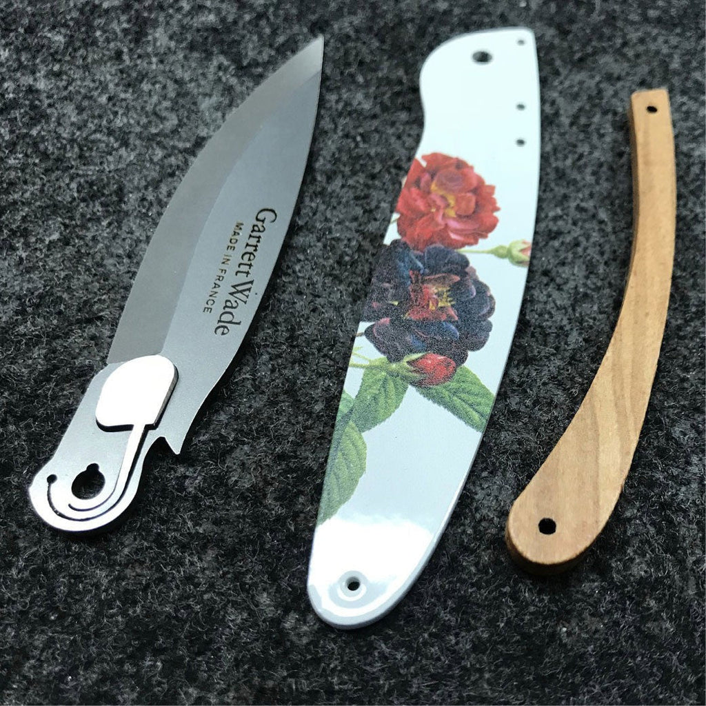 K2 Flower Design Folding Knife